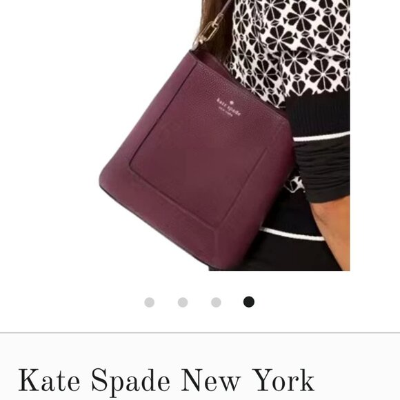 Kate Spade Lena Bucket Bag - Cherrywood - Picture 4 of 4